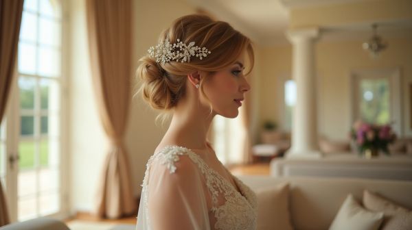 Coiffure mariage à domicile pour une journée inoubliable